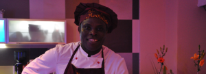 Robert Ahiagba besitzer des afrikanisches restaurant münchen